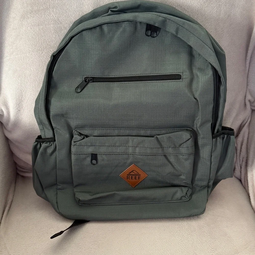 REEF Olive Green Backpack. NWT